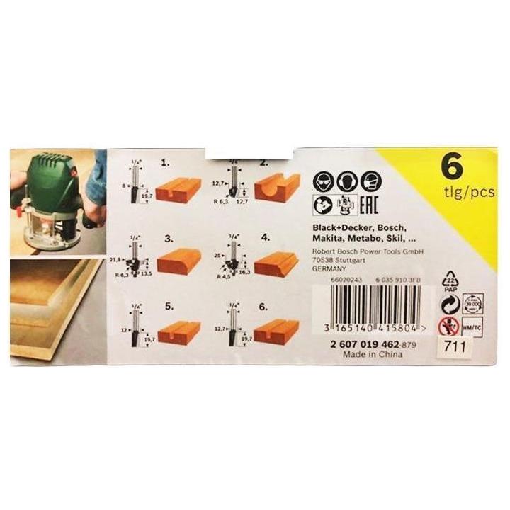 Bosch Router Bit Set 1/4 Bosch Router Bit Set 1/4